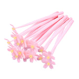 Sakura Pink Gel Pens with Black Ink for Nurses Women Students Teacher Classroom Office Supplies (20 Pack Cherry Pink Style 2 20p