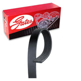 Gates Micro-V Serpentine Belt compatible with Mazda CX-5 2.5L L4 2014-2019