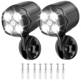Ambaret Battery Operated Motion Outdoor Waterproof Lights, 800 Lumen Ultra Bright Battery Powered Night Activation Wireless Secu