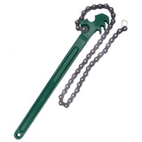 Taxutor Ratcheting Chain Wrench, 16 inches Automotive Oil Fuel Filter Chain Wrench Pliers Adjustable Removal Remover Tool