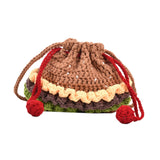 The Style Sutra Shoulder Bag Birthday Gift Cartoon For Women Cute Hamburger Yarn Bag Large|Clothing, Shoes & Accessories | Women