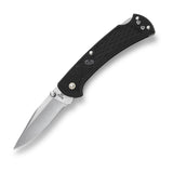 Buck Knives 112 Slim Select Folding Lockback Pocket Knife With Thumb Studs And Removable/Reversible Deep Carry Pocket Clip, Nylo
