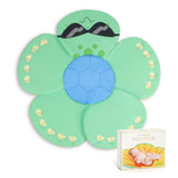 YooxArmor Baby Bath Seat for Infant Bathtub Sink, Non-Slip Flower Bathtub for Infants 0-6 Months, Soft Baby Sink Bath Cushion fo