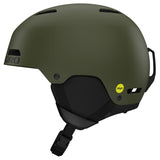 Giro Ledge MIPS Ski Helmet - Snowboard Helmet for Men, Women & Youth - Matte Trail Green - L (59-62.5cm)
