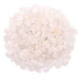 500 pcs Natural Chip Stone Beads, Alabaster 5-8 mm Irregular Gemstones Healing Crystal Loose Rocks Bead Hole Drilled for Jewelry