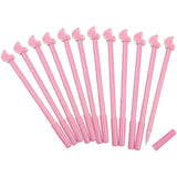 Pink Baby Feet Pens Set of 12 Girl Gender Reveal Party Supplies