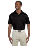 Harriton Mens 4 oz. Polytech Polo L BLACK
