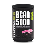 NutraBio BCAA 5000 Powder Vegan Fermented BCAAs Supports Lean Muscle Growth, Recovery, Endurance Zero Fat, Sugar, and Carb