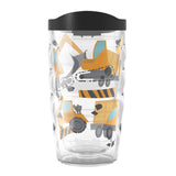 Tervis Construction Kids Made in USA Double Walled Insulated Tumbler Travel Cup Keeps Drinks Cold & Hot, 10oz Wavy, Classic