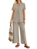 Toplot Casual Wear Pant Top Set || Fancy Co-Ord Set ||Coord Sets For Women (Pop-Coord-5250-Cream-M),Cream,,B0F1YN438N