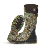 LaCrosse Alphaburly Pro 18 Hunting Boots for Men Featuring Waterproof Rubber, Adjustable Gusset, and EVA Footbed, Realtree Edge