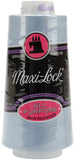 American & Efird MaxiLock Cone 3,000 yds Blue Mist Thread Spool, 4.75 x 2.25 x 2.25
