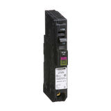 Square D by Schneider Electric Square D QO QO115PDF PlugIn Mount 15 Amp SinglePole Dual Function (CAFCI and GFCI) Circuit Br