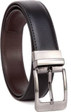 Zoro Vegan Leather Reversible Belt For Men| Black/Brown | Rshy01R | Size 34