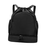 Calandis Sports Draw Backpack Rucksack Party Travel Organizer Women Men Gym Bag Black