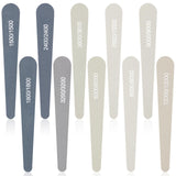 Honoson 10 Pcs Sanding Sticks for Plastic Models Polishing Stick Buffing Sanding Sticks for Assorted Grits Crafts Metal Wood San