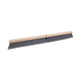 Boardwalk 20436 Floor Brush Head, 3 Gray Flagged Polypropylene, 36