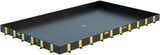 Justrite Rigid-Lock QuickBerm, 12' x 20' x 12, Large Drive Over Oil Spill Containment Berm, 1795 Gallon Spill Capacity, PVC Coat