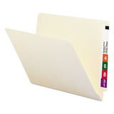 Smead End Tab File Folder, StraightCut Tab, Letter Size, Manila, 100 per Box (24100)
