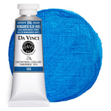 DA VINCI PAINTS Professional Artist Oil Paint, Manganese Blue, 37mL