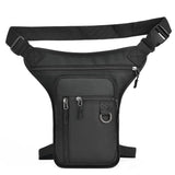Outdoor Nylon Drop Leg Bag Pouch Tactical Waist Bag for Men Women Fanny Thigh Pack Rig Military Motorcycle Utility Cycling Campi