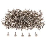 HEAVENGLOW 100Pc Metal Round Head Brads Paper Craft Scrapbook Fastener 4.5x8mm Silver|Crafts | Scrapbooking & Paper Crafts | Scr
