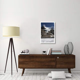 Mount Andromeda And Athabasca Glacier Showing Cirque, Jasper National Park, Alberta, Canada-Paper Art-22,,X32,,