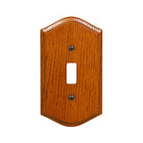 Jackson Deerfield 701 1toggle Country Oak Wallplate