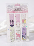 clean mitra Cute Magnetic Bookmarks Set Page Markers for Books, Journals & Planners Foldable Magnetic Tabs for Students,Teachers