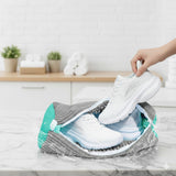 Shoe Washing Bag For Washing Machine, Thick Padded Sneaker Laundry Bag With Zipper, Reusable Mesh Shoe Wash Pouch For Sneakers,