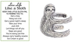 Ganz Get A Grip Sloth Gifts Charm Pocket Token with Story Card ~ 1 Token & Card