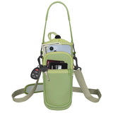 Bstge Water Bottle Holder with Strap, Carrier Bag with Phone Pocket, Crossbody Hand Strap Insulated Neoprene 32/40 oz Water Bott