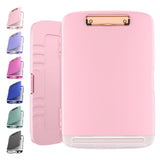 YEAHVIY Clipboard with Storage, Large Capacity Nursing Clipboards with Low Profile Clip, Heavy Duty Plastic Storage Clipboard wi