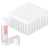Maitys 64 Pcs Lip Balm Tubes 5 ml Empty Lip Gloss Balm Containers Refillable Rotatable Plastic Lipstick Tubes DIY Lip Gloss Hold