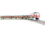 Lionel Sleigh Bell Limited Passenger LionChief 5.0 Electric O Gauge Train Set with Bluetooth & Remote