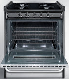30 Wide Gas Range, Open Burners