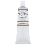 C.A.S. Paints AlkydPro FastDrying Oil Color Paint Tube, 70ml, Transparent Oxide Yellow