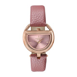 Sonata Poze 8 Quartz Analog With Pink Dial Pink Pu Leather Strap Watch For Women - Sp80159Wl01W
