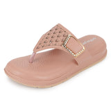Ortho Joy Doctor Fancy Slipper For Women || Orthopedic Women'S Fancy Slipper/Sandal For Women,Light Pink,4,B0CQJPC6R7