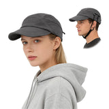Gustave Lightweight Quick Dry Sun Hat With Adjustable Chin Strap, Hidden Storage Pocket, Breathable Mesh & Packable Design For H