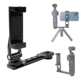 Leenconghui Aluminium Alloy Phone Holder Mount for DJI Pocket 3, Cell Phone Holder Tripod Adapter Phone Clip Expansion Accessori