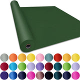 SMART&CASUAL 36 x 2,520 (210) Dark Green Kraft Craft Paper Roll for Gift Wrapping Bulletin Board Bouquet Flower Kids Art Packin