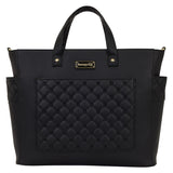 Loungefly The Mo Black Convertible Backpack and Tote Crossbody Pin Trader Bag