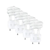 SLEEKLIGHTING - 13Watt GU24 Base 2 Prong Light Bulbs- UL approved-13w 120v 60hz Light Bulb- Mini Twist Lock Spiral -Self Ballast