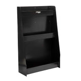 Extreme Max 5001.6102 Aluminum 3-Shelf Open Storage Cabinet for Enclosed Trailer, Shop, Garage