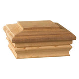 Deckorators 6X6 Newport Classic Fence Pressure Treated Post Cap Rot Resistant, Made with Treated Pine, for Outdoor Fences, Mai