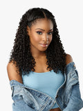 Sensationnel Curls Kinks & Co Synthetic Hair Clip ins - DREAM CHASER 14 (Color:4 MEDIUM BROWN)