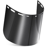 Saillong 1 Pcs Face Shield Replacement Lens Compatible with ERB 15151 8150 Tinted Full Face Shields, Grinding Cosplay (Black)