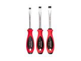 TEKTON Slotted Screwdriver Set - 4 Inch Shanks, 3-Piece (10-14 mm) | DWS90002