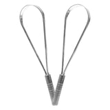 Nurpi Steel Tongue Cleaner | Single Handle Design Tongue Scraper | Improved Taste Sense & Oral Hygiene|100% Stainless Steel For